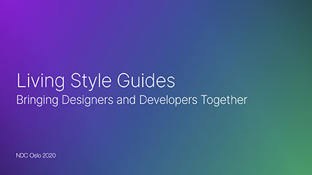 Living Style Guides: Bringing Designers and Developers Together