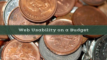 Web Usability on a Budget